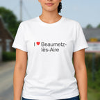 T-shirt I love beaumetz-lès-aire