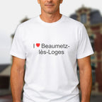T-shirt I love beaumetz-lès-loges