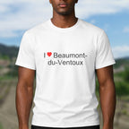 T-shirt I love beaumont-du-ventoux