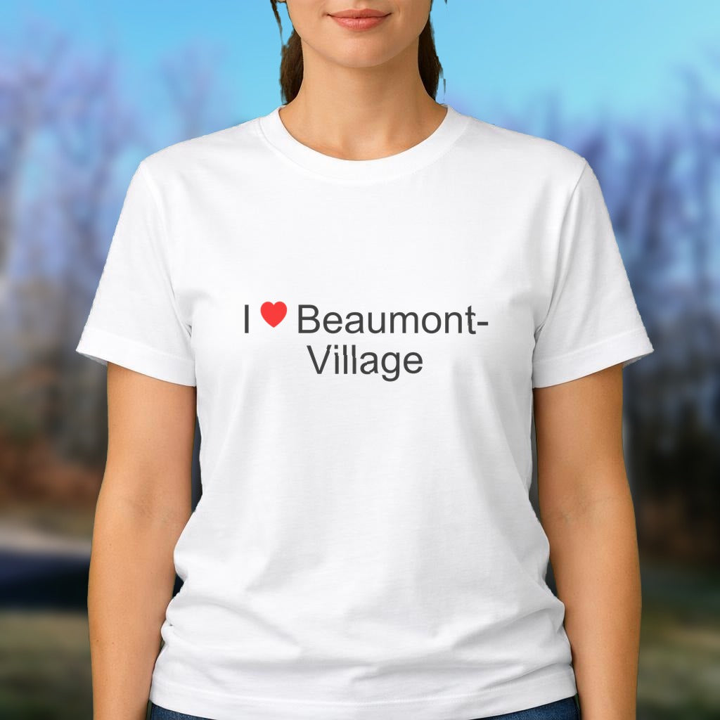 T-shirt I love beaumont-village