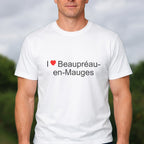 T-shirt I love beaupréau-en-mauges