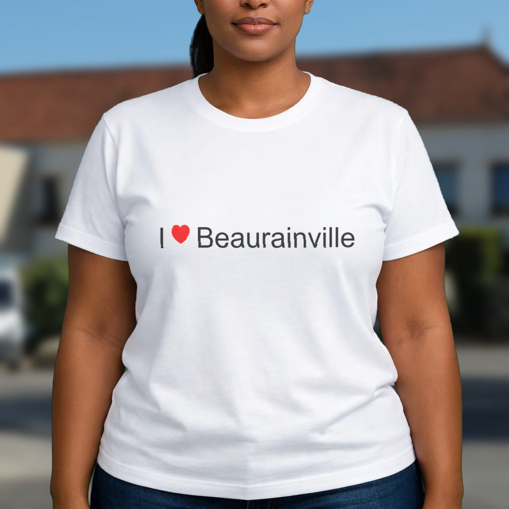 T-shirt I love beaurainville