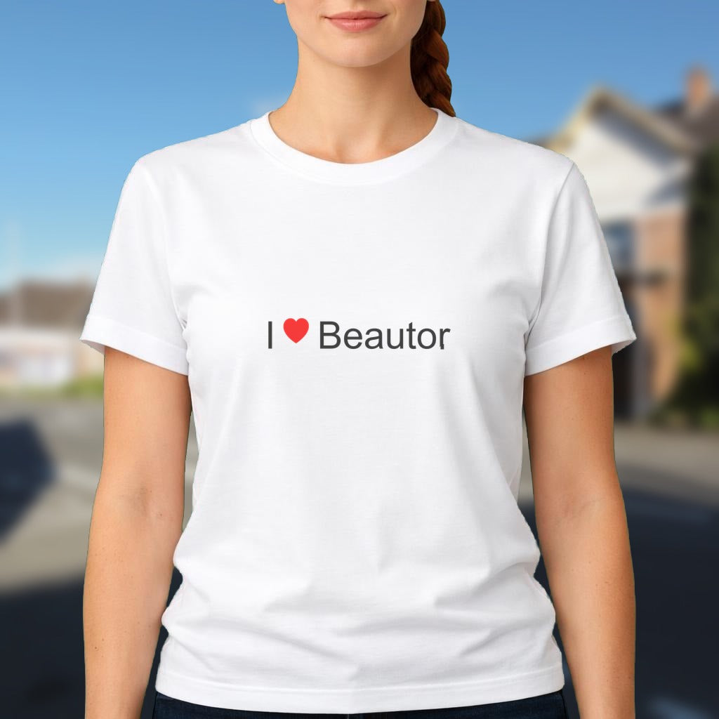 T-shirt I love beautor