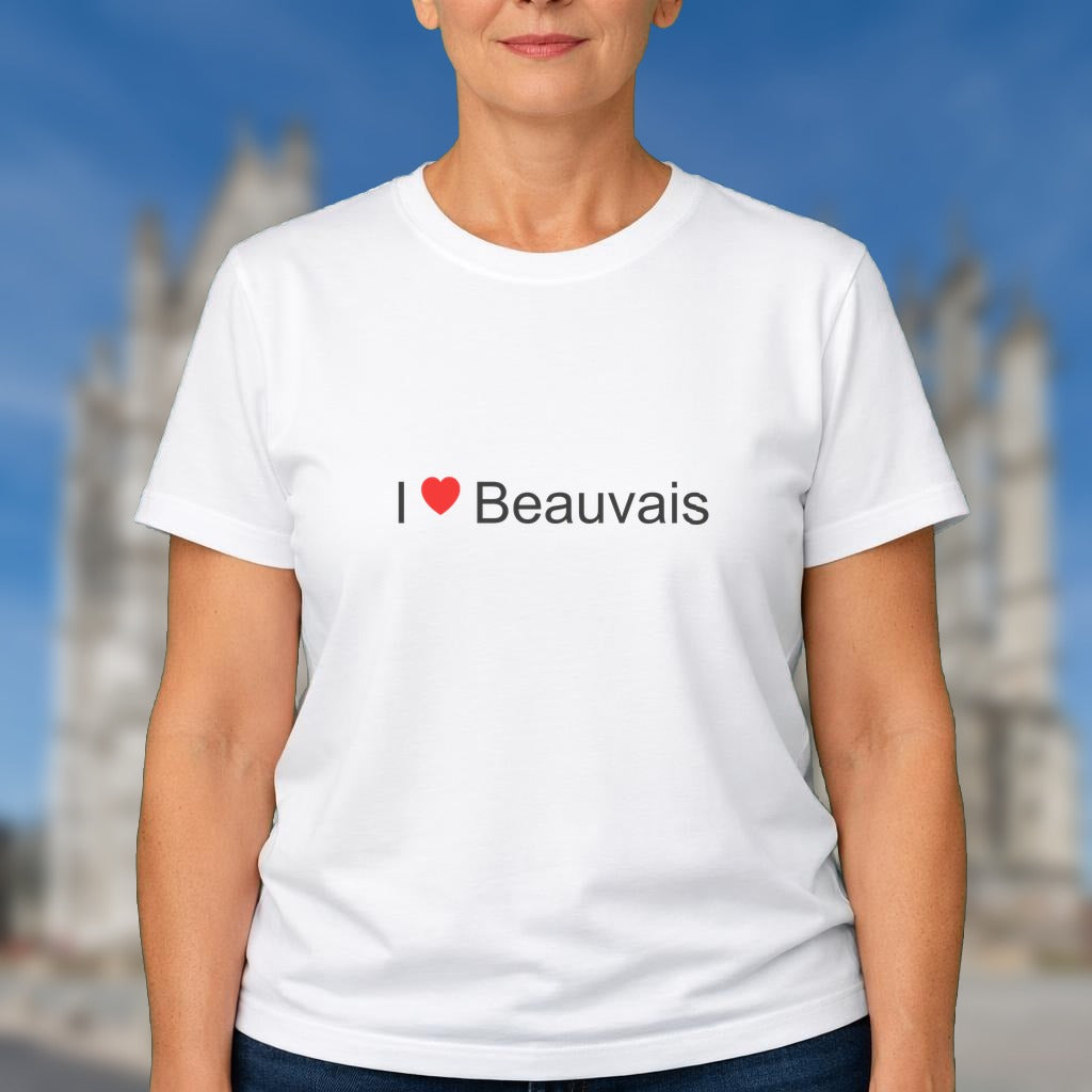 T-shirt I love beauvais