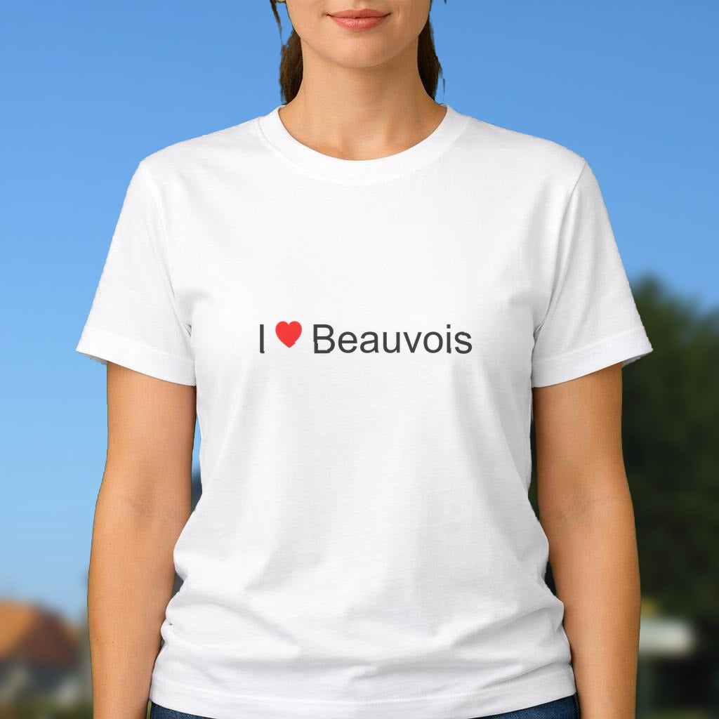 T-shirt I love beauvois