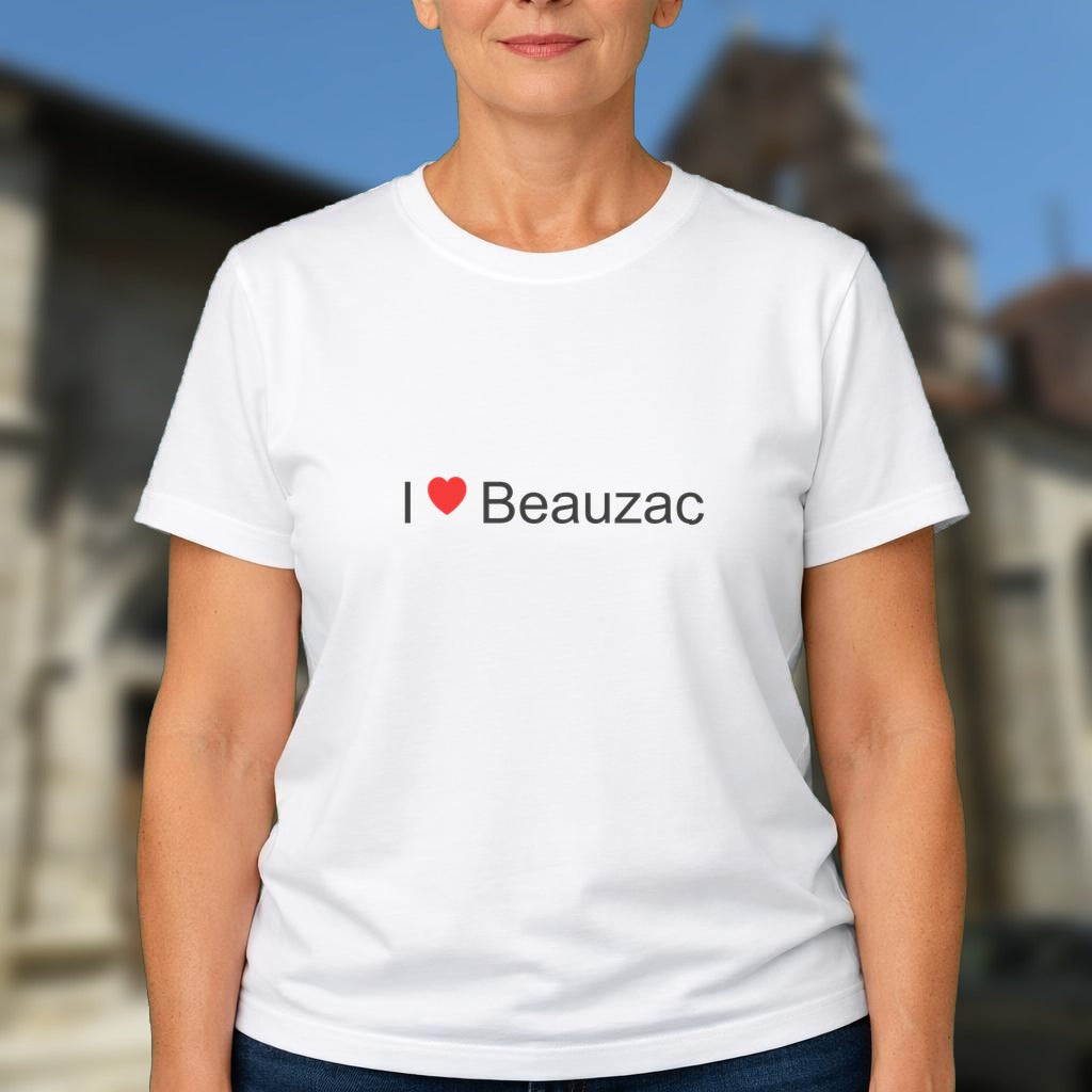 T-shirt I love beauzac