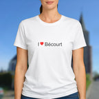 T-shirt I love bécourt