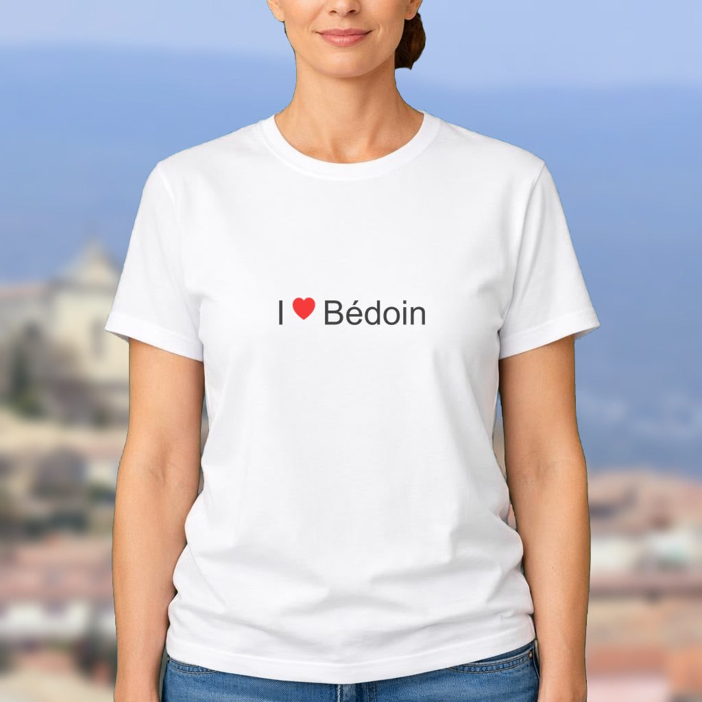 T-shirt I love bédoin