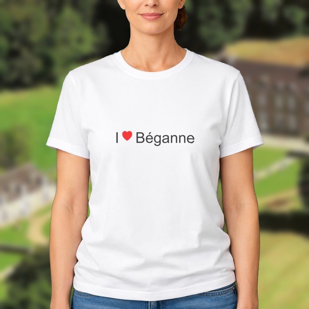 T-shirt I love béganne