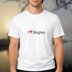 T-shirt I love bègles