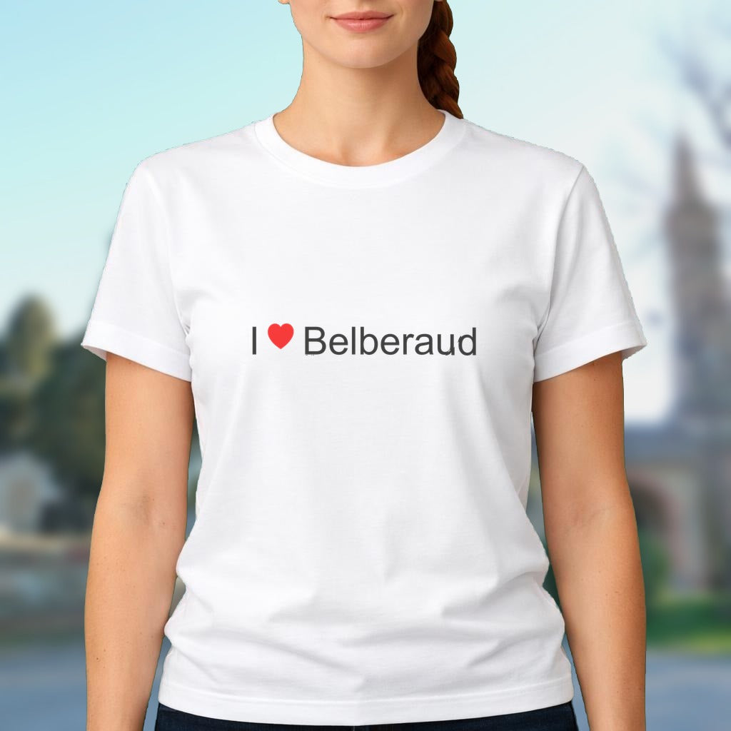 T-shirt I love belberaud