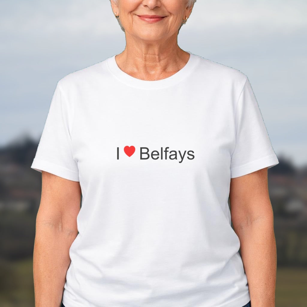 T-shirt I love belfays