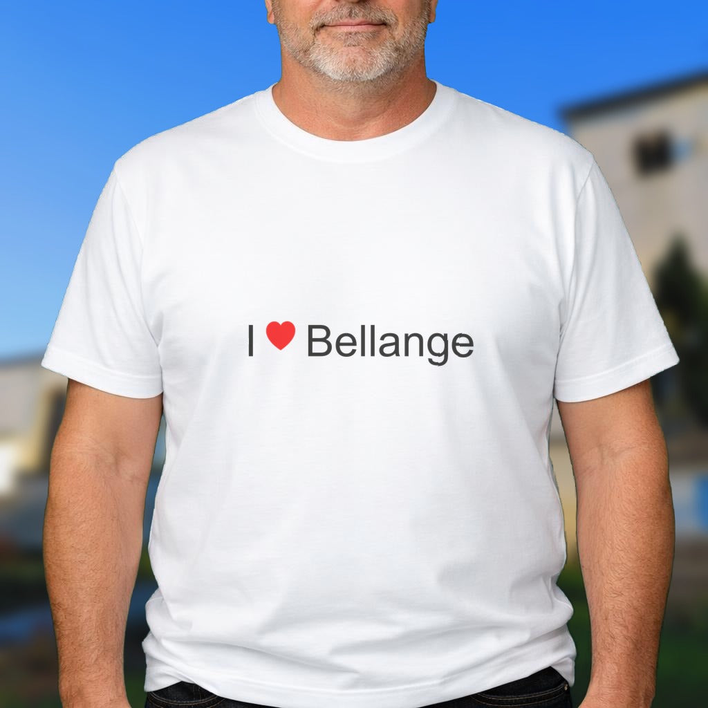 T-shirt I love bellange