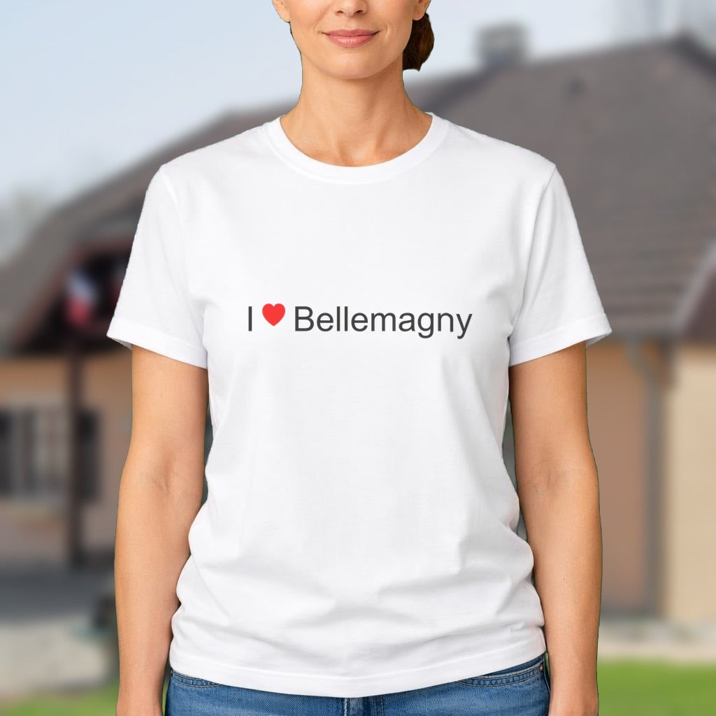 T-shirt I love bellemagny