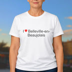 T-shirt I love belleville-en-beaujolais