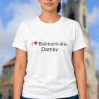 T-shirt I love belmont-lès-darney