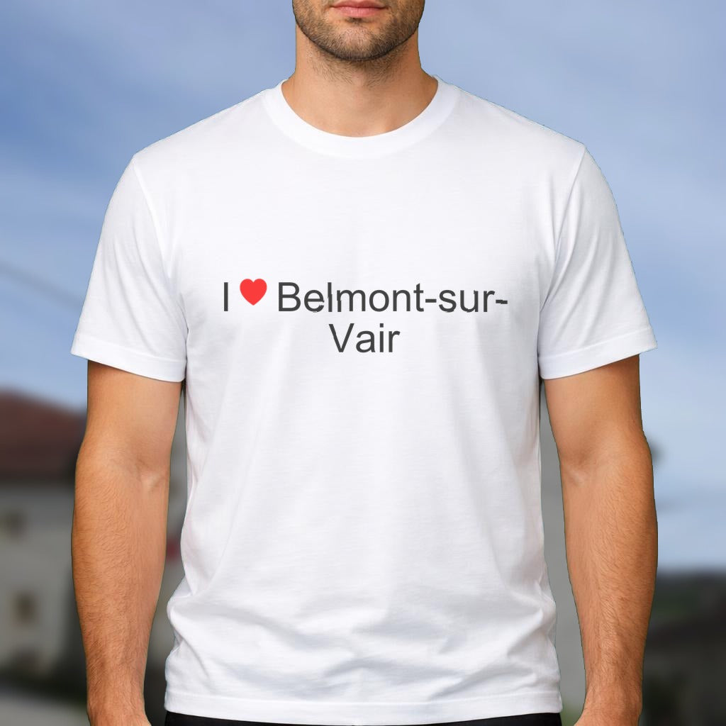 T-shirt I love belmont-sur-vair