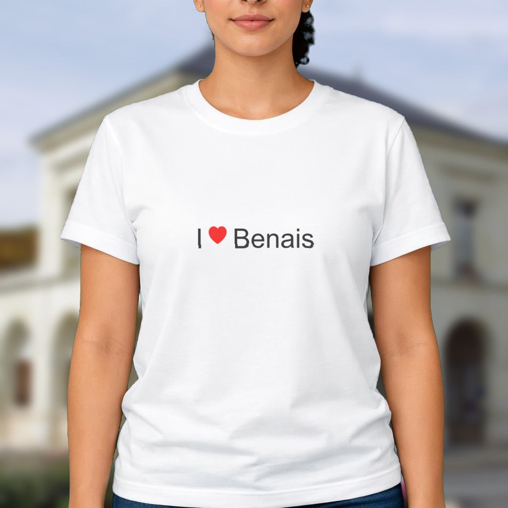 T-shirt I love benais