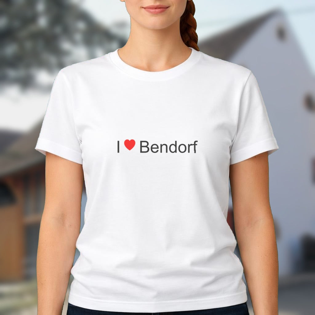T-shirt I love bendorf