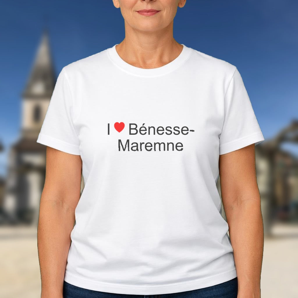 T-shirt I love bénesse-maremne
