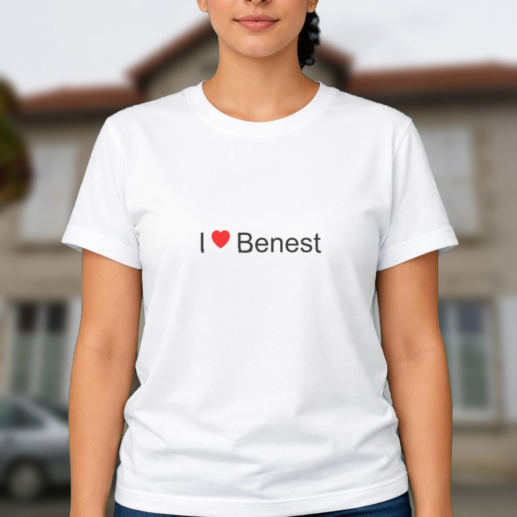 T-shirt I love benest