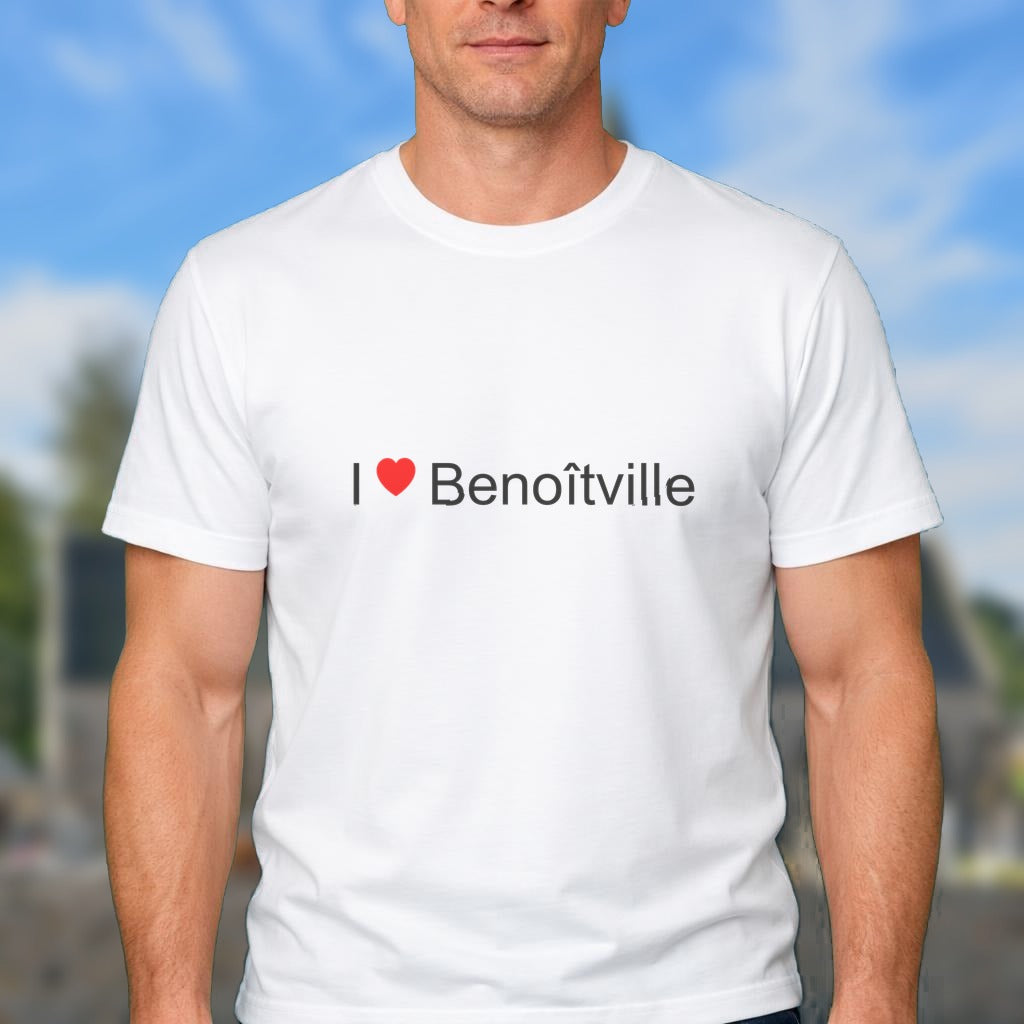 T-shirt I love benoîtville