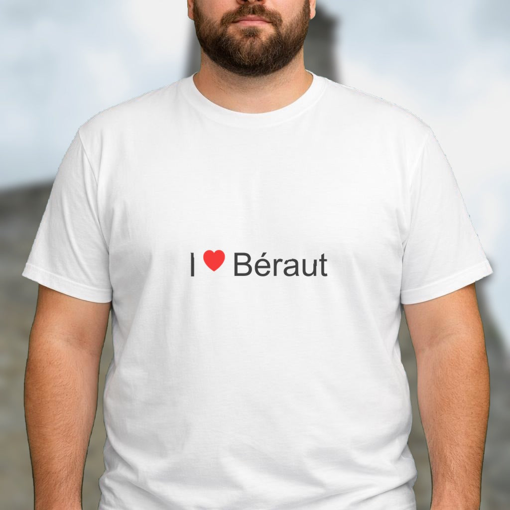 T-shirt I love béraut