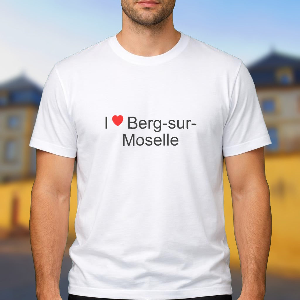 T-shirt I love berg-sur-moselle