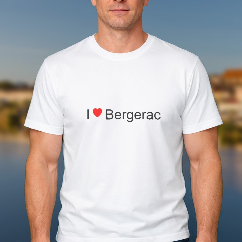 T-shirt I love bergerac