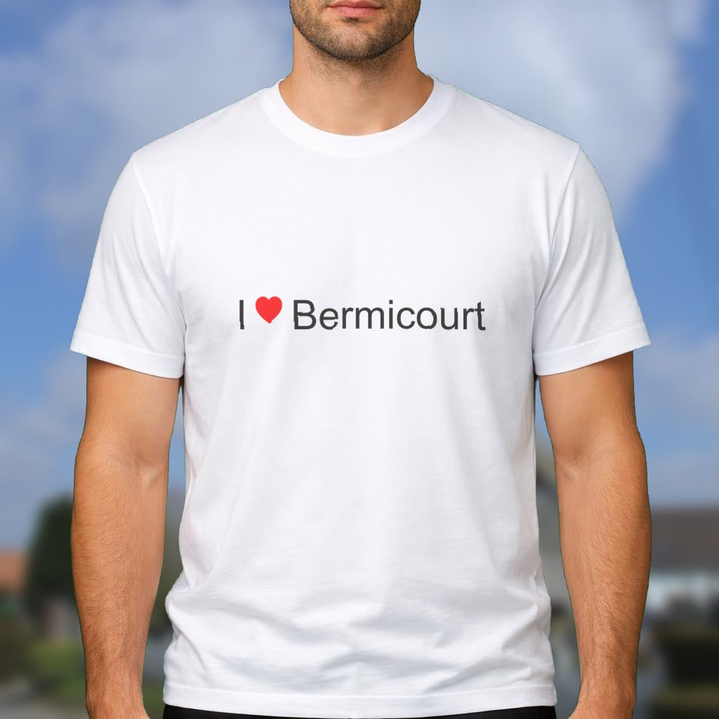T-shirt I love bermicourt