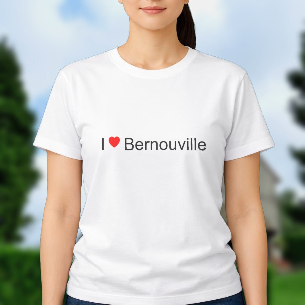 T-shirt I love bernouville