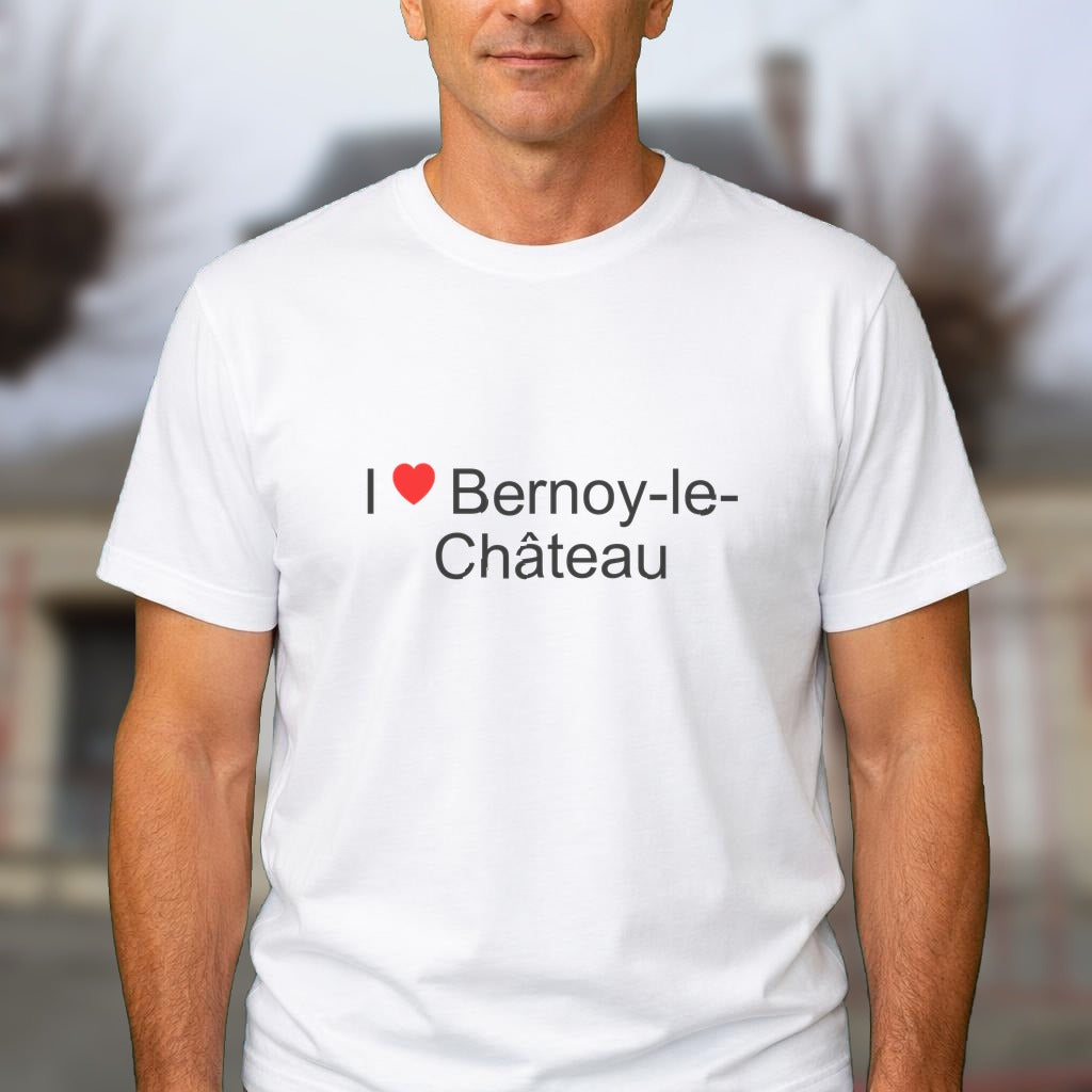 T-shirt I love bernoy-le-château