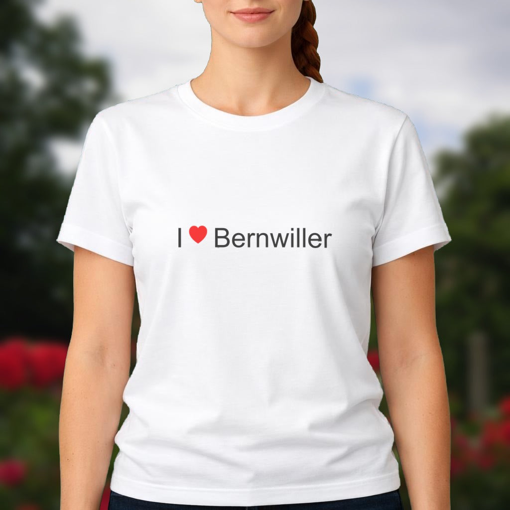 T-shirt I love bernwiller