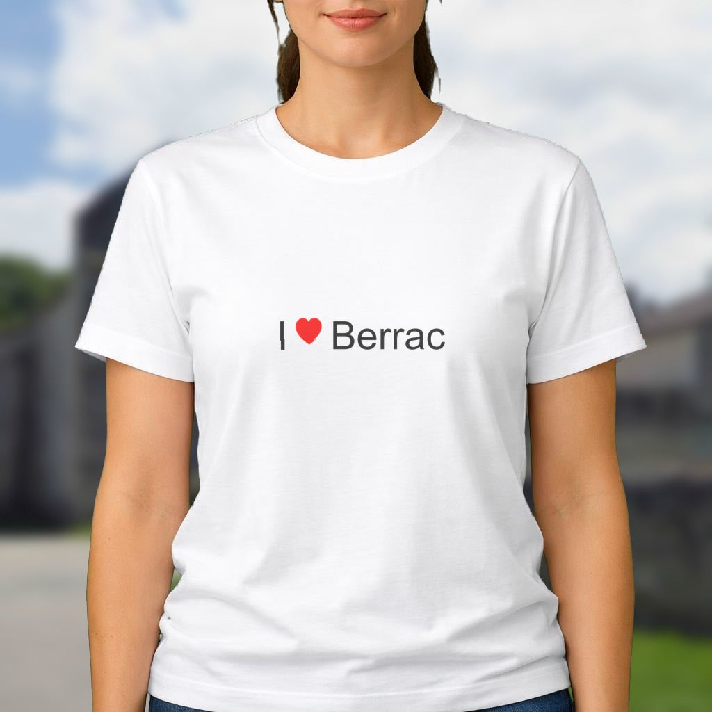 T-shirt I love berrac