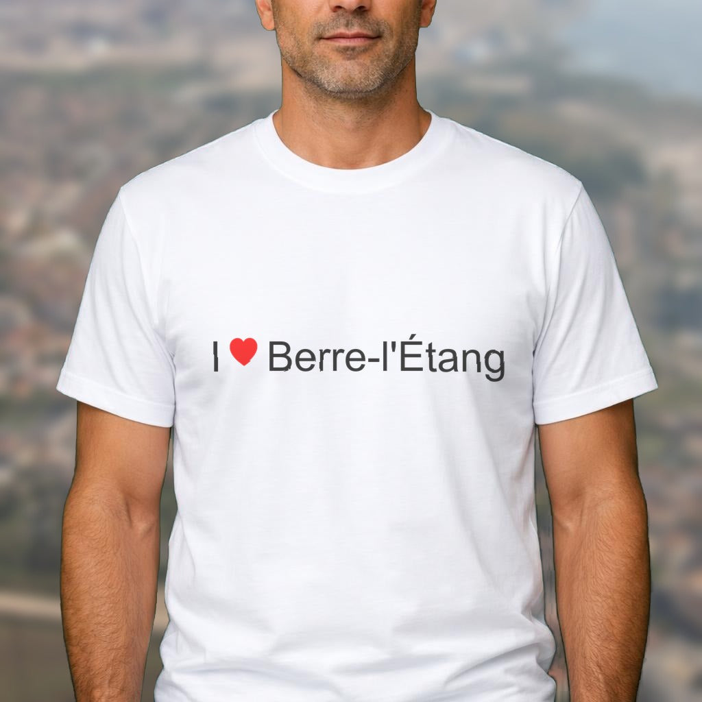 T-shirt I love berre-l'étang