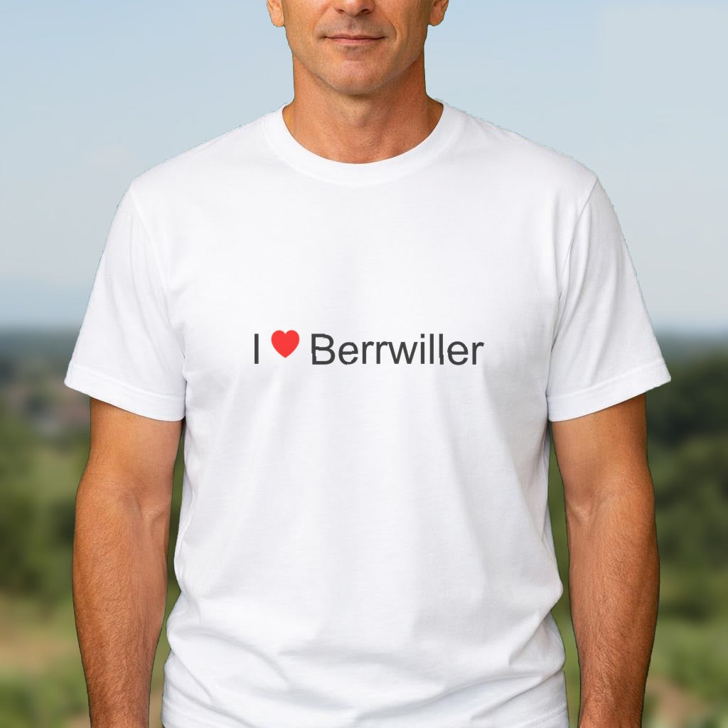 T-shirt I love berrwiller