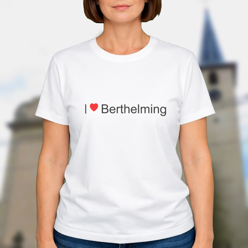 T-shirt I love berthelming