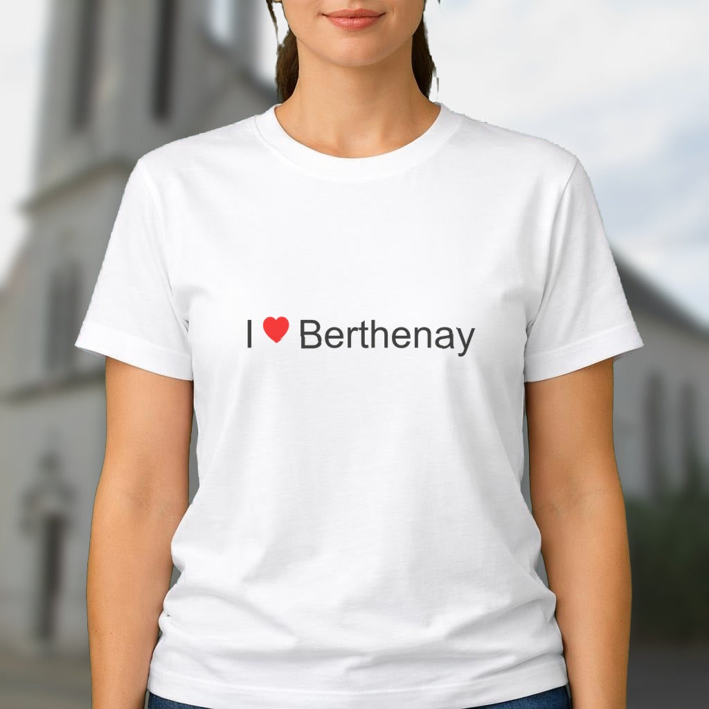 T-shirt I love berthenay