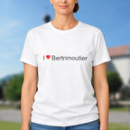 T-shirt I love bertrimoutier
