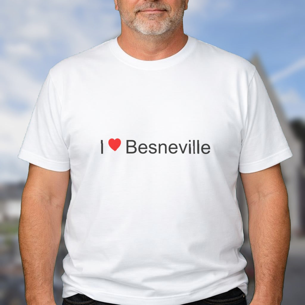 T-shirt I love besneville