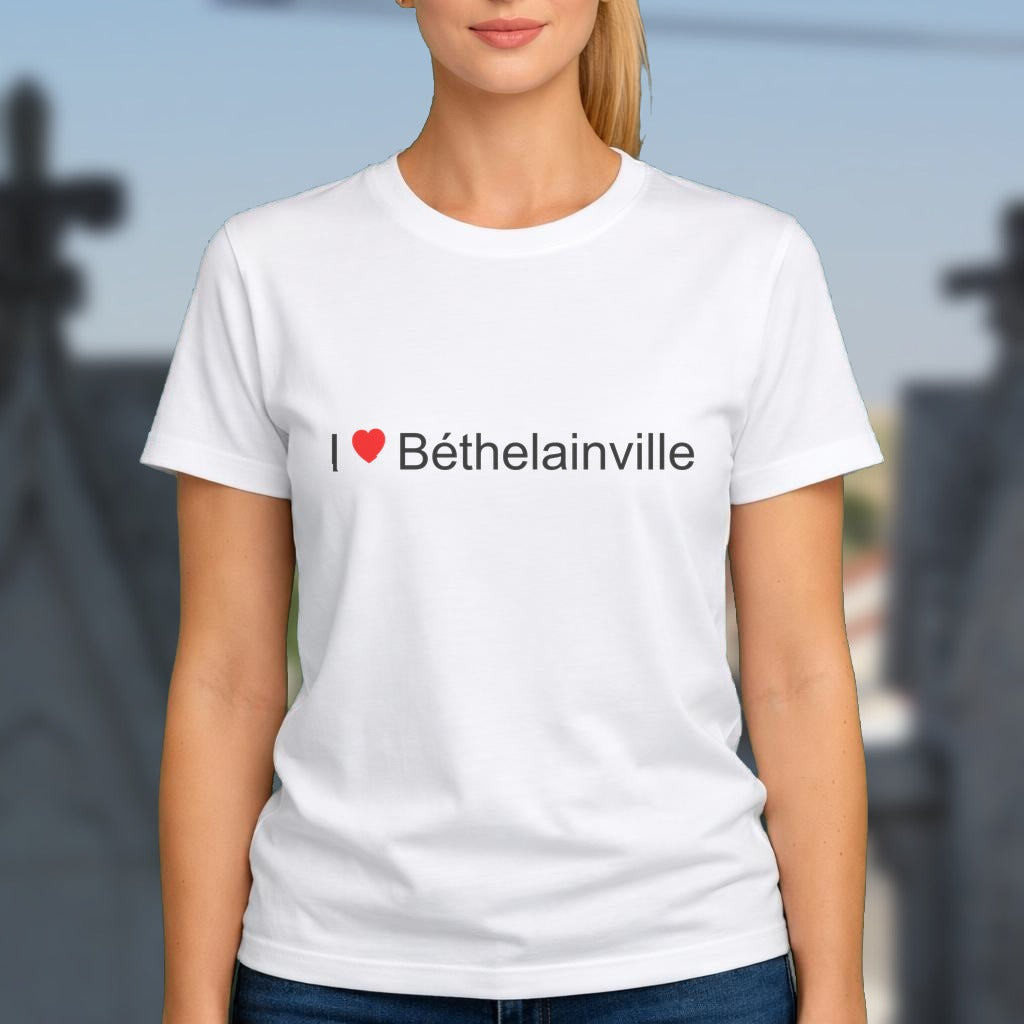 T-shirt I love béthelainville