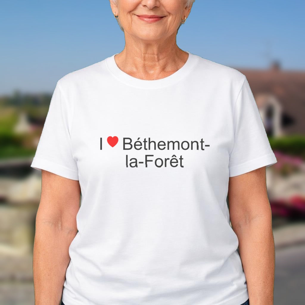 T-shirt I love béthemont-la-forêt