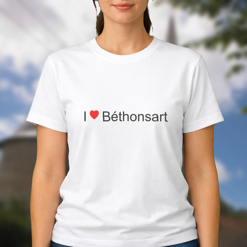 T-shirt I love béthonsart