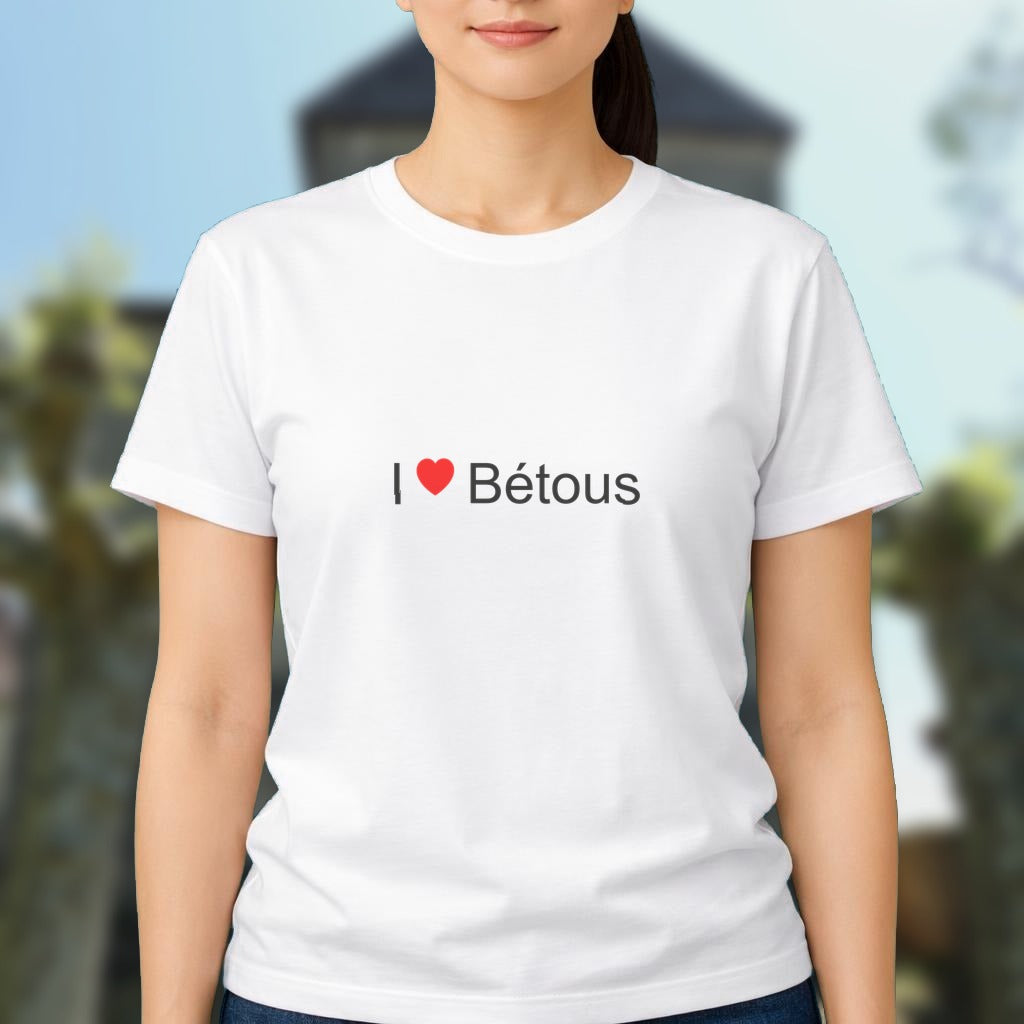 T-shirt I love bétous