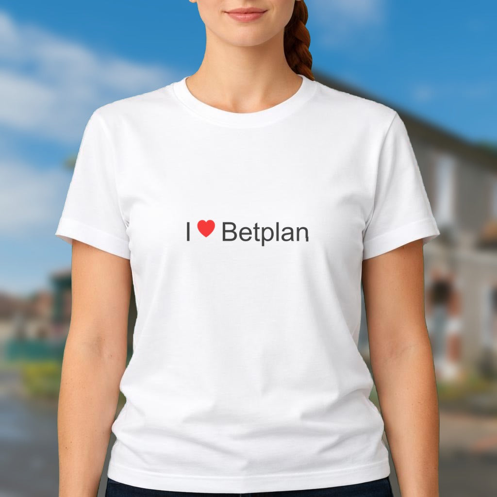 T-shirt I love betplan