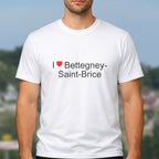 T-shirt I love bettegney-saint-brice