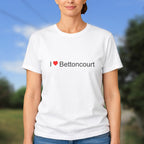 T-shirt I love bettoncourt
