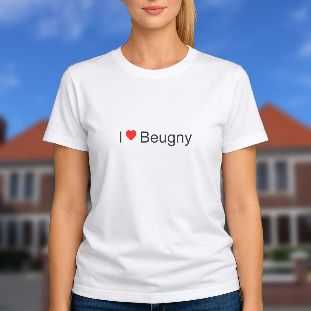 T-shirt I love beugny