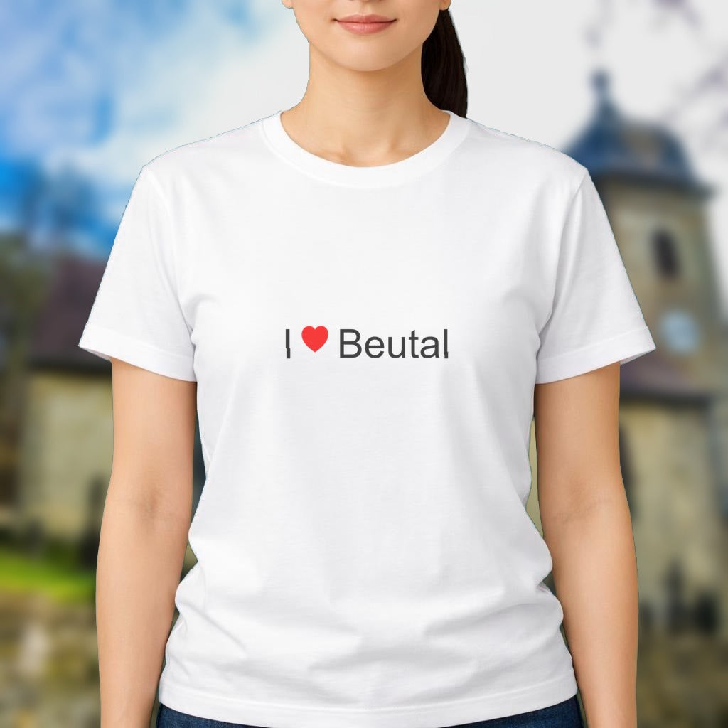 T-shirt I love beutal