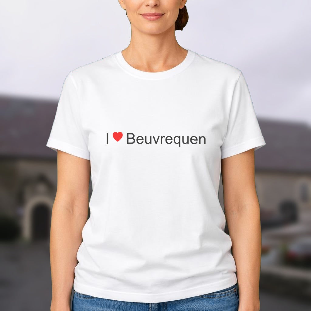 T-shirt I love beuvrequen